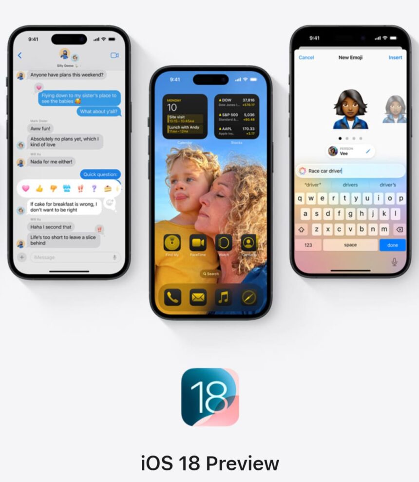 iOS 18 iPhone